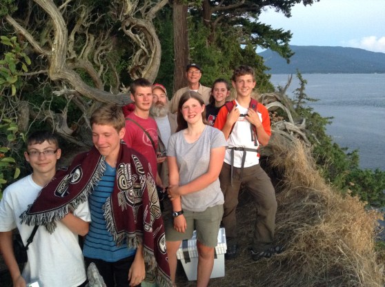 Peak Crew Exploring Sucia