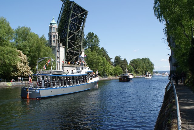 Sea Scout Ship Charles N. Curtis Entering the Cut